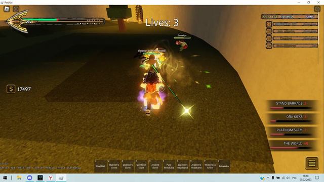 Играю В Колизей С Другом Инвалидом / YBA Roblox смотреть онлайн