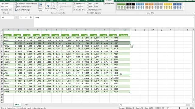 MOS Excel 2016 Study Guide Objective 3-1 смотреть онлайн