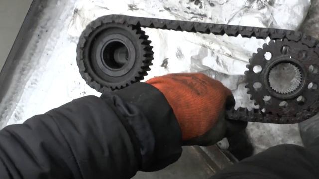 цепь раздатки Range Rover 3 жесть !!! что с ней