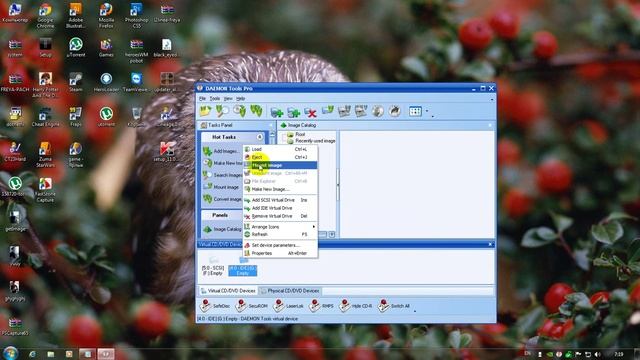 установка Windows 7 C Daemon Tools