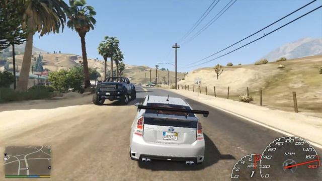 GTA 5 Toyota Prius гта 5 авто машина car #авто #car #gta5 #гта5 смотреть онлайн