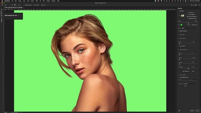 How to Match The Background to The Skin Tones in Photoshop CC смотреть онлайн