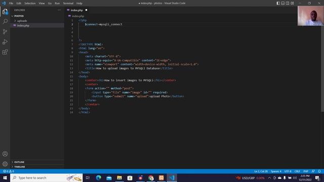 HOW TO INSERT IMAGES INTO MYSQLI DATABASE USING PHP смотреть онлайн