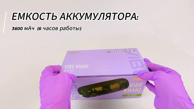 Портативная акустическая система HIPER VIBE смотреть онлайн