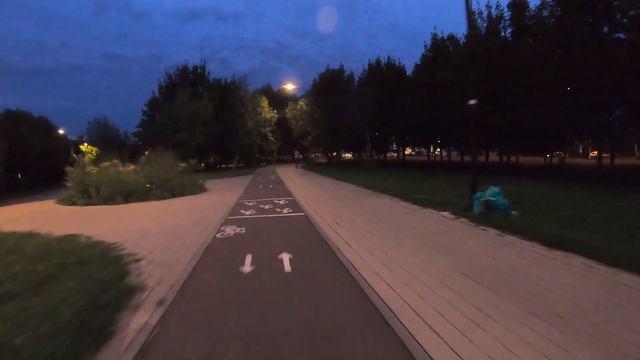 Вечернее Бутово. Найтлапс смотреть онлайн