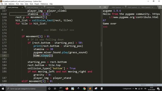 Pygame platform game 5: SOUNDS смотреть онлайн