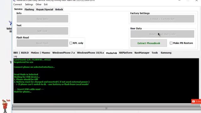Nokia 215 rm-1110 Rest User Code / Unlock Without Losing Data смотреть онлайн