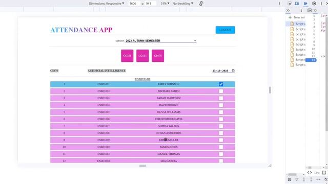 FULL STACK WEB DEVELOPMENT USING HTML, CSS, JAVASCRIPT, PHP, MySQL, and AJAX #attendancemanagemen смотреть онлайн