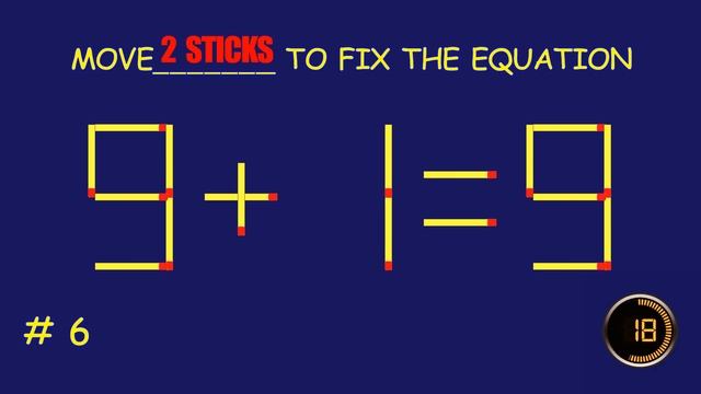 Matchstick Magic 155| Fix by Moving Matchsticks| Can you solve the puzzle? | Logic Matchstick Trick смотреть онлайн