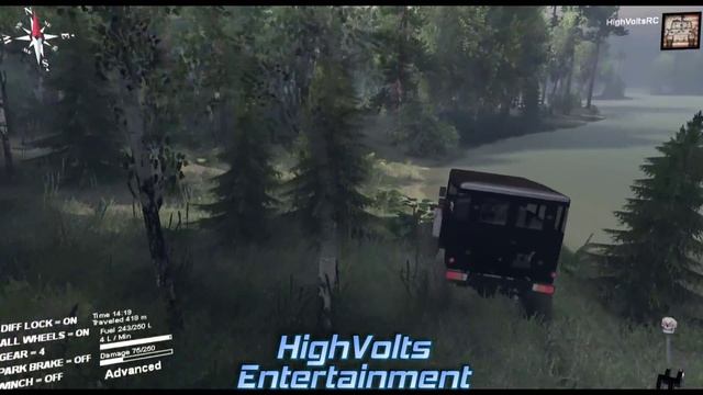 Spintires Mods - Toyota BJ40 Swamp Mudding смотреть онлайн