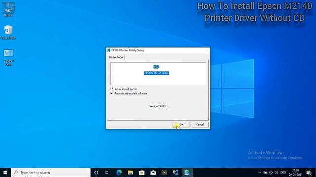 How To Install Epson M2140 Printer Driver Without CD | Scanner Driver | Full Detail In Hindi | 2021 смотреть онлайн