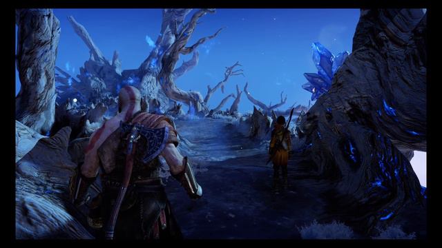 God Of War: Shield Only (33) Toppling Statue