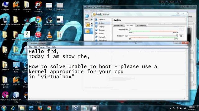 Unable to boot : please use a kernel appropriate for your CPU solve the error in only one change. смотреть онлайн
