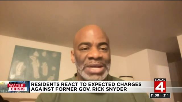 Flint residents react to expected charges against former Gov. Rick Snyder смотреть онлайн