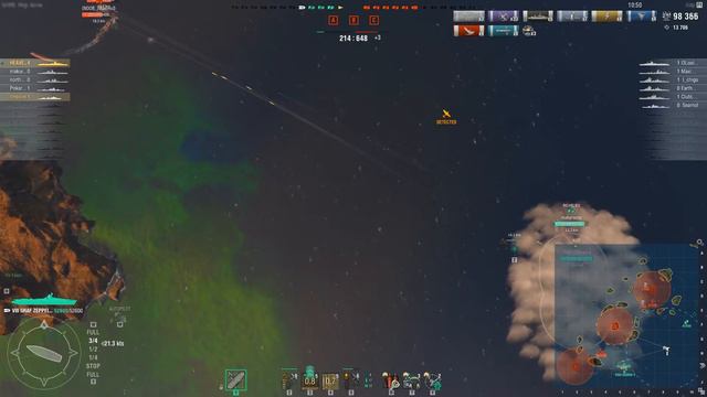 Graf Zeppelin T8 German CV | 8 Kills, 250k Damage | World of Warships смотреть онлайн