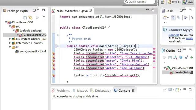 Generating SDF for Amazon CloudSearch смотреть онлайн