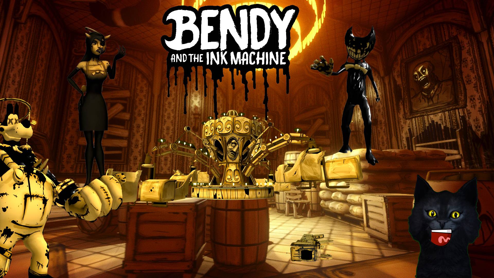 Бенди и чернильная машина/Bendy and the ink machine/Что с тобой случилось, братан? смотреть онлайн