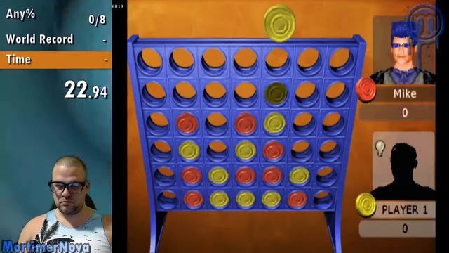 Ultimate Brain Games Playstation speedrun 4 In A Row [0:40.71] смотреть онлайн