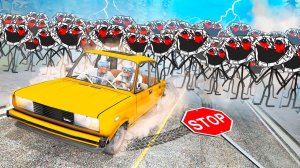 ОГРОМНАЯ ТОЛПА ТРОЛЛФЕЙСОВ ПРОТИВ МАШИН! УЕХАТЬ ОТ ТРОЛЛЕЙ НА ТАЧКЕ! УГАР И БЕЗУМИЕ В Garry`s Mod