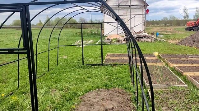 Арочная теплица из профиля 20×20 своими руками смотреть онлайн