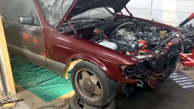 Fighting Against Leaks Rebuild A Mercedes-Benz W126 560sec U.S.A.-Version Part 13