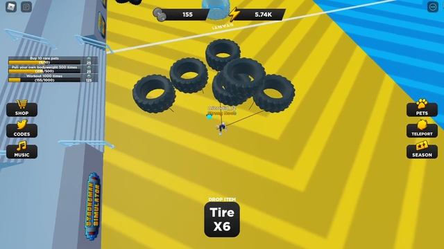 ИГРАЮ В РОБЛОКС - ИГРАЮ В ROBLOX ⚡Season 4⚡ Strongman Simulator смотреть онлайн
