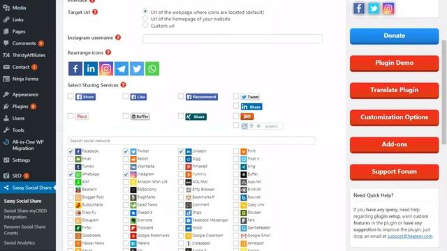 ?sassy Social Share ? Social Buttons Video-- Popular Video for WordPress смотреть онлайн