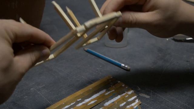 Домик на дереве в миниатюре. Декор домашнего цветка. смотреть онлайн