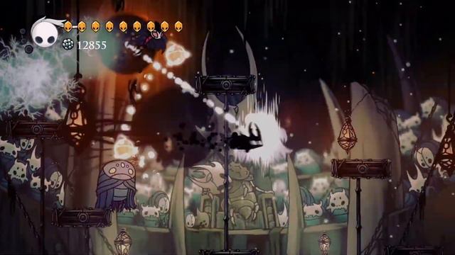 Hollow Knight beating Trial of The Fool only using Sharp Shadow смотреть онлайн