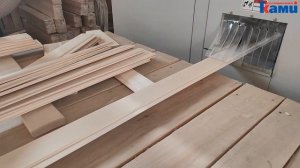 Четырехсторонний строгально-калевочный станок BEAVER 520 | ДЕЛАЕМ ВАГОНКУ ИЗ ЛИПЫ