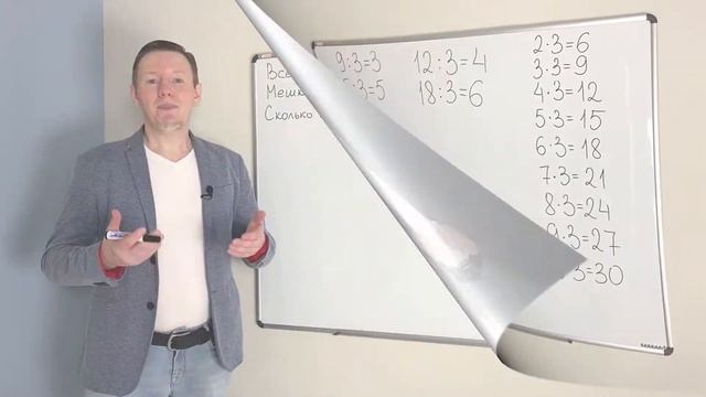 МАТЕМАТИКА 2 КЛАСС: ВИДЕО УРОК 18 - ДЕЛЕНИЕ НА 3 | ДИСТАНЦИОННОЕ ОБРАЗОВАНИЕ смотреть онлайн