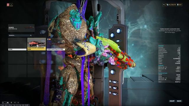 Warframe Unreal skin effects, sounds, and animations смотреть онлайн