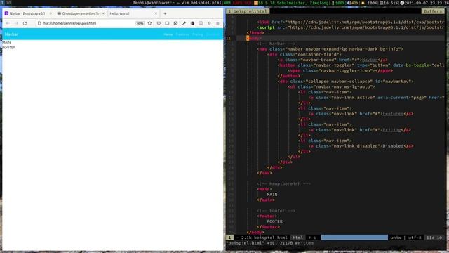 Webprogrammierung - Kurzvorstellung des Bootstrap-Frameworks смотреть онлайн