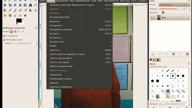 13 Свободное выделение лассо) смотреть онлайн
