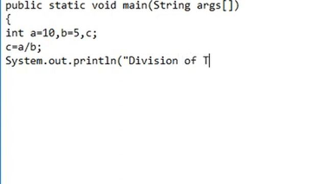 How to find Division of Two Numbers in Java смотреть онлайн