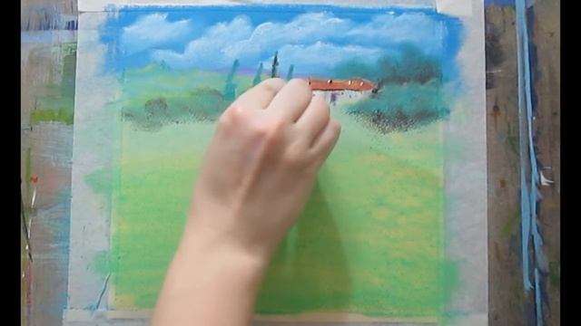 Видео урок Рисуем Пастелью Прованс! #Dari_Art смотреть онлайн