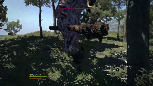 Dragon's Dogma Dark Arisen.Мистик рыцарь.Физ. навыки булавы(меча) смотреть онлайн