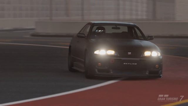 Gran Turismo 7[Nissan Skyline R33 GT-R '97] Tokyo Expressway смотреть онлайн