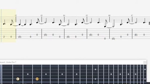 Knopfler, Mark Darling Pretty GUITAR 3 TAB смотреть онлайн