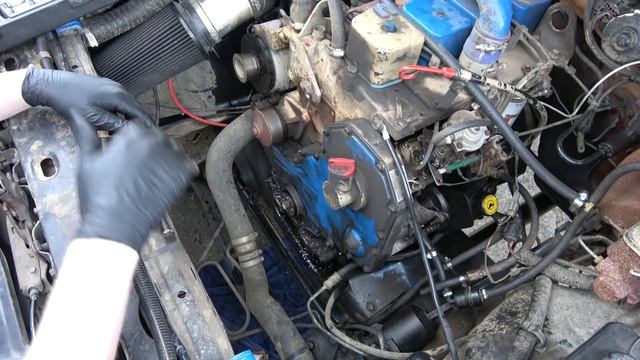 Cummins 6BT/4BT Front cover gasket Leak and Repair смотреть онлайн