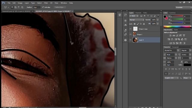20 MINUTE CARTOON | SPEED DRAWING | ADOBE PHOTOSHOP CS6 EXTENDED смотреть онлайн