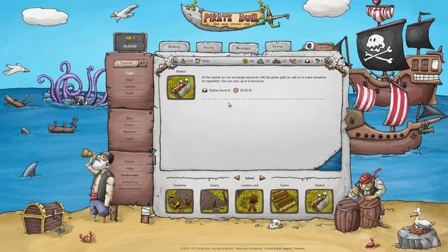 Pirate Duel Tutorial: Build A Market смотреть онлайн