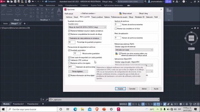 Activar el autoguardado en AutoCAD/Solucionar el Fatal error en AutoCAD/Guardado Automático AutoCA смотреть онлайн