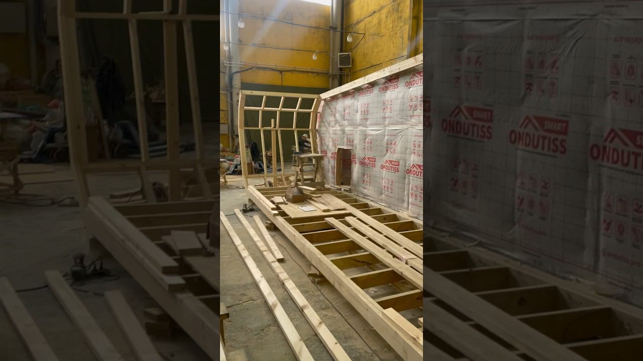 Самая большая мобильная баня #баня #банясвоимируками #мобильнаябаня #каркаснаябаня #баняподключ смотреть онлайн