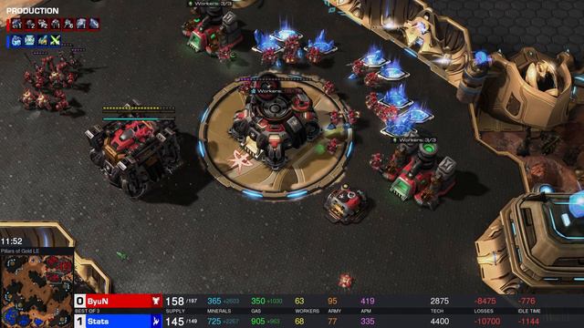 StarCraft 2: ByuN BUNKER RUSHES Stats! (Best-of-3) смотреть онлайн