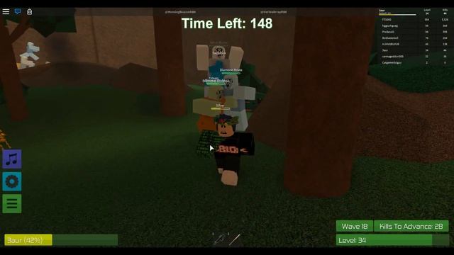 Кратный обзор в ROBLOX Zombie Rush смотреть онлайн