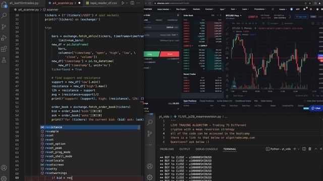 Automated Crypto Scanner (breakOUT And Down Crypto Screener In Python)