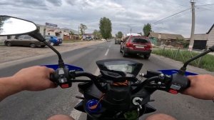 Встретил блогера Андрея 12 колёс  Немного прокатился на скутере по городу