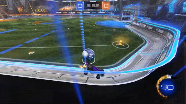 Rocket League-Side Wall Musty Double Tap