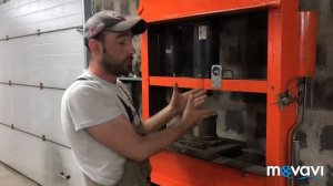 Обзор гидравлического пресса для автосервиса, гидравлический пресс для сто, автосервиса.Насос НР01/